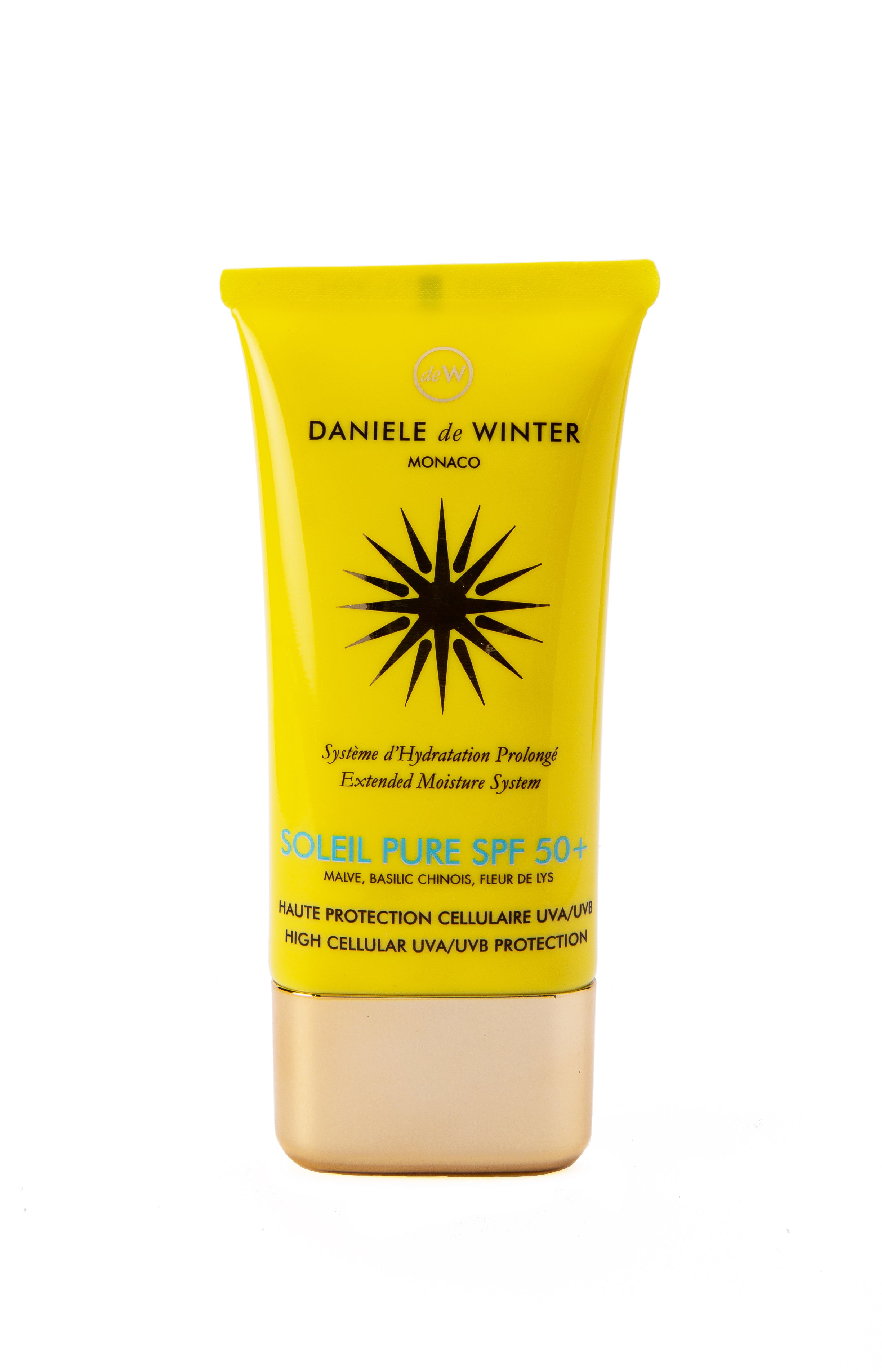 SOLEIL PURE 50+ - Hypoallergenic, waterproof, high UVA & UVB protection